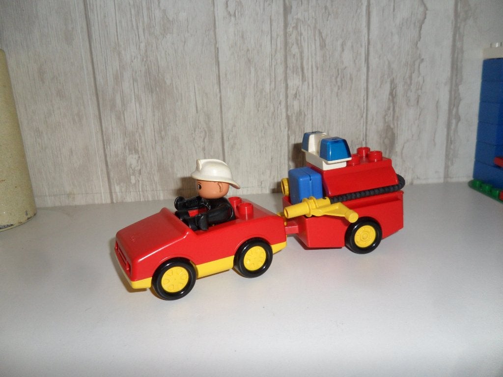 Duplo Brandweerchef, Ophalen of Verzenden, Gebruikt, Complete set, Duplo