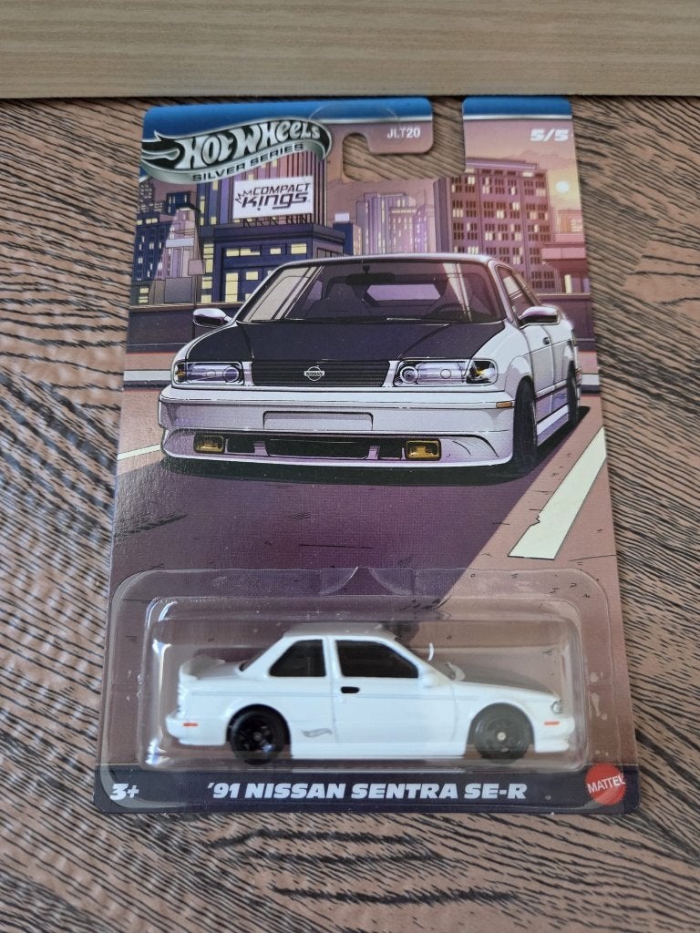 Hot Wheels Silver Serie '91 Nissan Sentra SE-R, Mattel Europa B.V., Gondel 1 , 1186MJ Amstelveen, Nederland, Nieuw, Ophalen of Verzenden