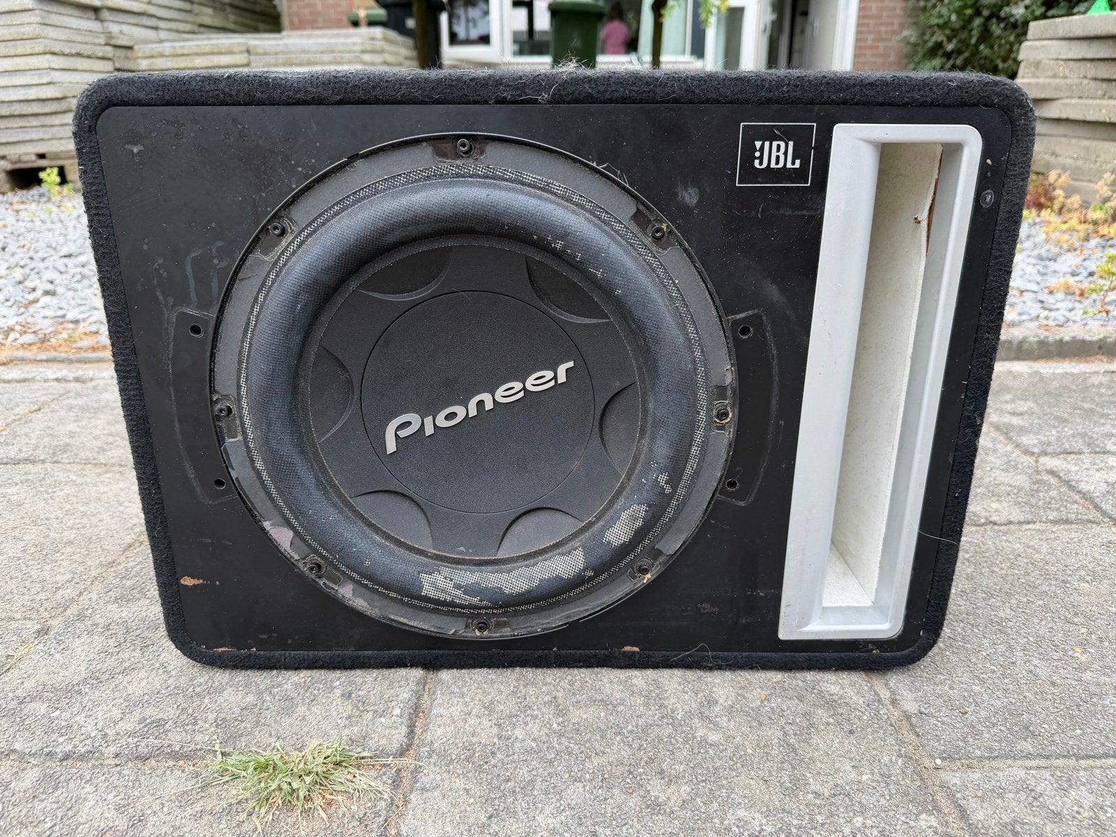 Pioneer subwoofer in JBL kist - 1000W / 400 RMS, Ophalen of Verzenden, Gebruikt