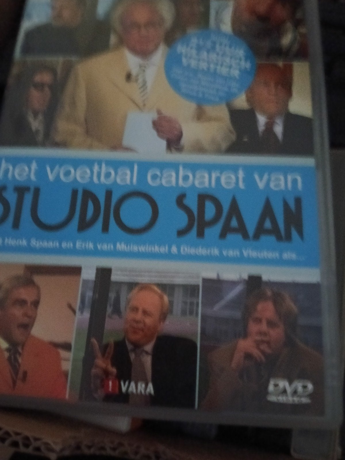 Het Voetbal Cabaret van Studio Spaan DVD, Overige artiesten, Gebruikt, Alle leeftijden, Tv-programma of Sketches