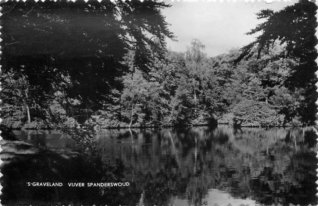 381-150-007 Graveland Vijver Spanderswoud, Verzenden, Voor 1920, Noord-Holland