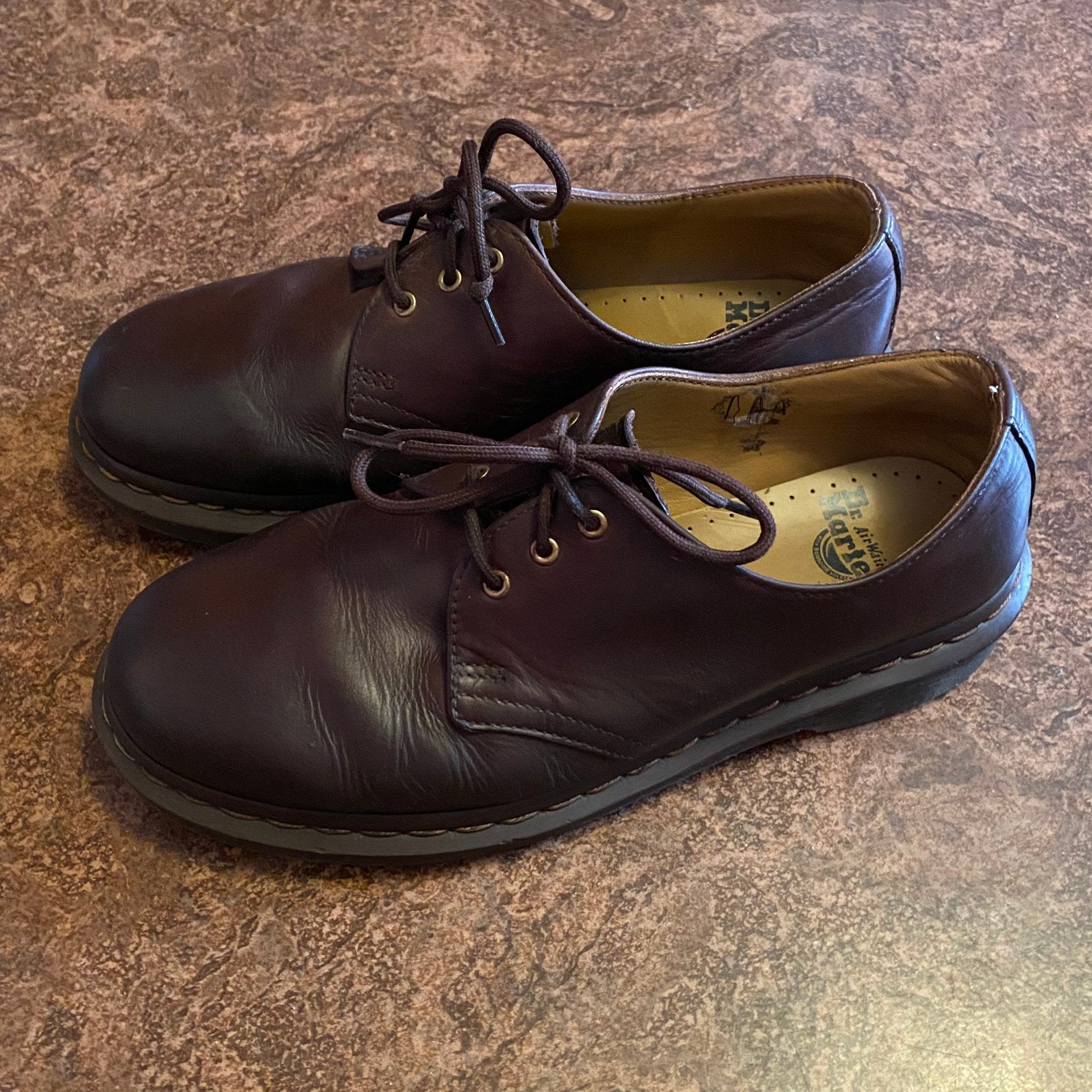 DR.MARTENS 1461 CRAZY HORSE VETERSCHOEN 41, Kleding | Heren, Schoenen, Bruin, Ophalen of Verzenden, Gedragen, Veterschoenen