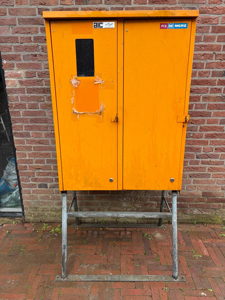 Bouwkast / Stroomverdeelkast met Diverse Aansluitingen, Ophalen, Gebruikt