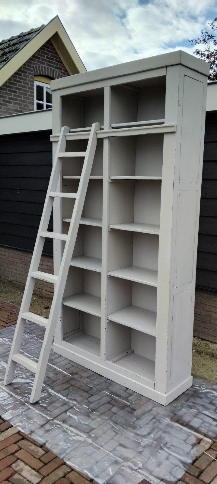 Boekenkast, Ophalen, Gebruikt, 100 tot 150 cm, 200 cm of meer
