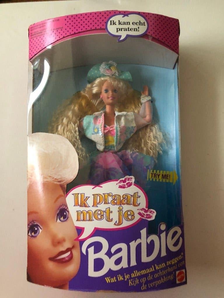 Barbie ik praat met je 1991, Verzenden, Nieuw, Pop