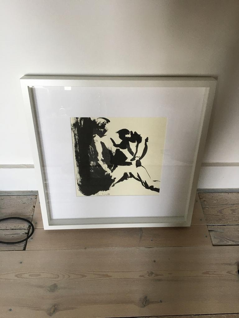 Tekening van Peter Klashorst, Antiek en Kunst, Ophalen of Verzenden