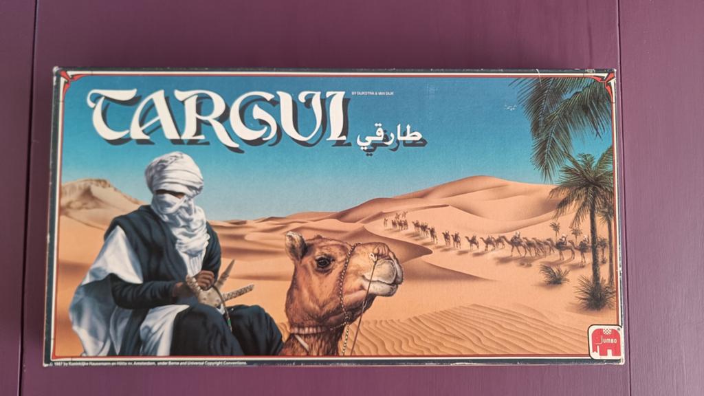Targui - Klassiek Woestijn Strategie Bordspel (Jumbo 1988), Een of twee spelers, Ophalen of Verzenden, Gebruikt, Jumbo
