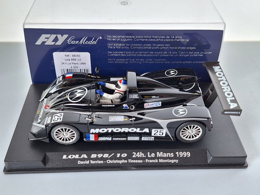 FLY LOLA B98/10 LE MANS 24 HOURS 1999 MOTOROLA A-505, Overige merken, Racebaan, Fly, Nieuw
