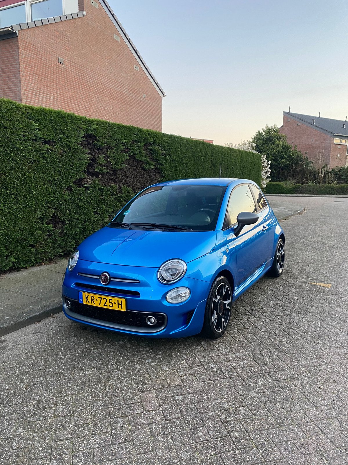 Fiat 500 Twinair Turbo Sport 105pk - 2016, Voorwielaandrijving, Leder en Stof, Origineel Nederlands, 24 km/l