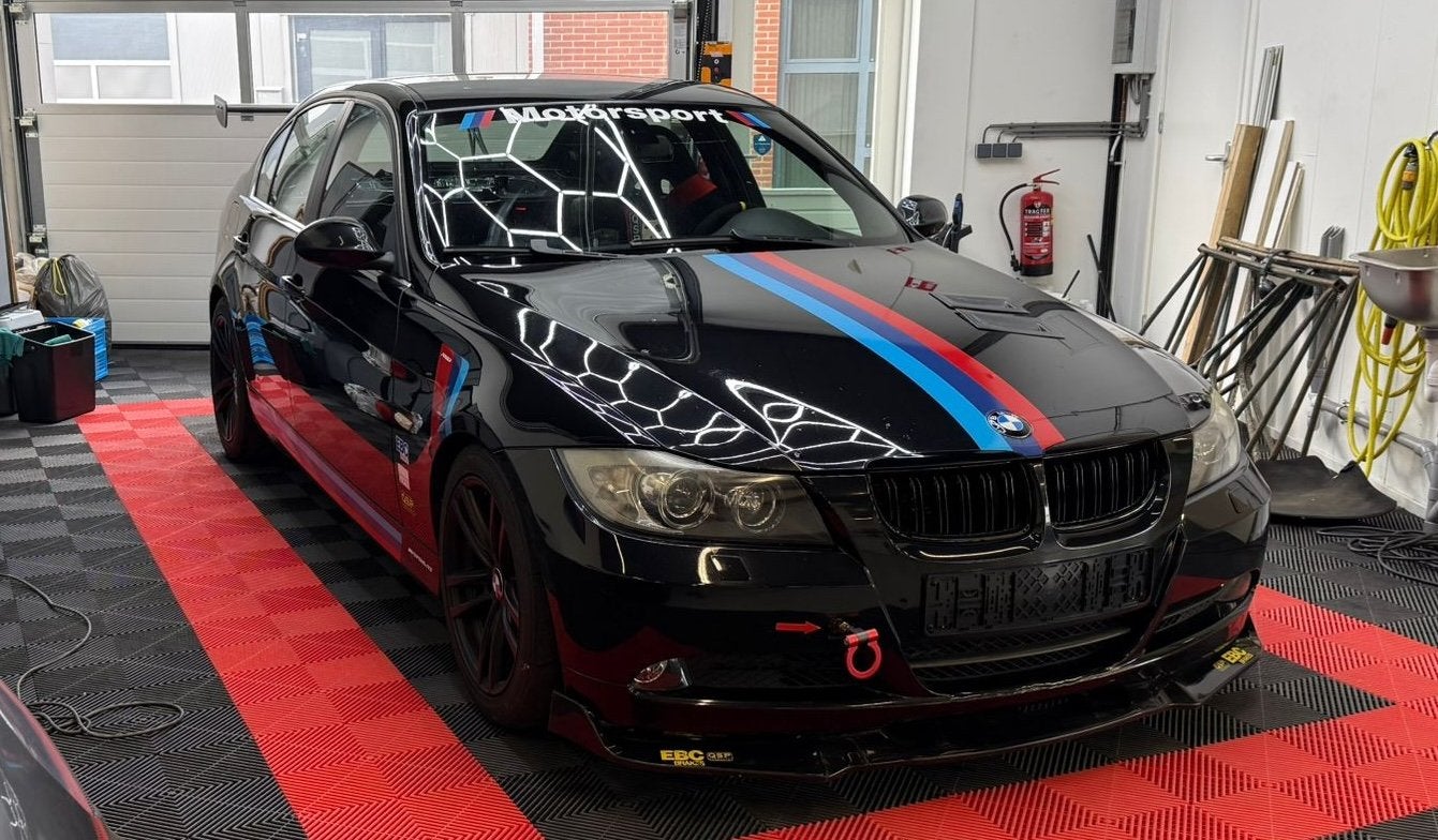 BMW 3-serie 325i Tracktool, Ringtool met kenteken, Schroefse, Auto's, 745 kg, Achterwielaandrijving, 2497 cc, Zwart