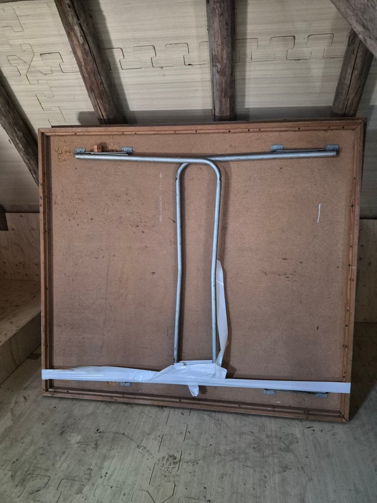 Gratis oude Heemskerk tafeltennis tafel, Ophalen, Gebruikt, Tafel Indoor