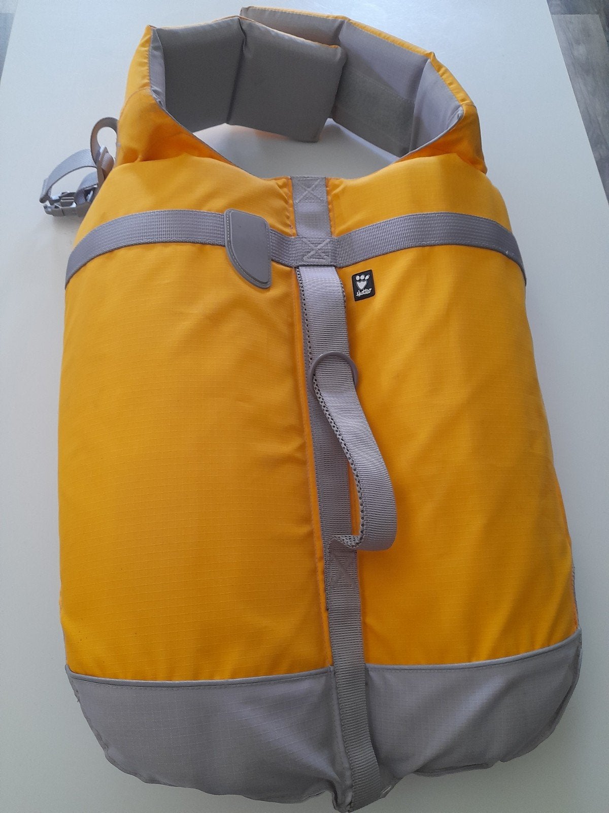 Zwem- reddingsvest grote hond, Ophalen