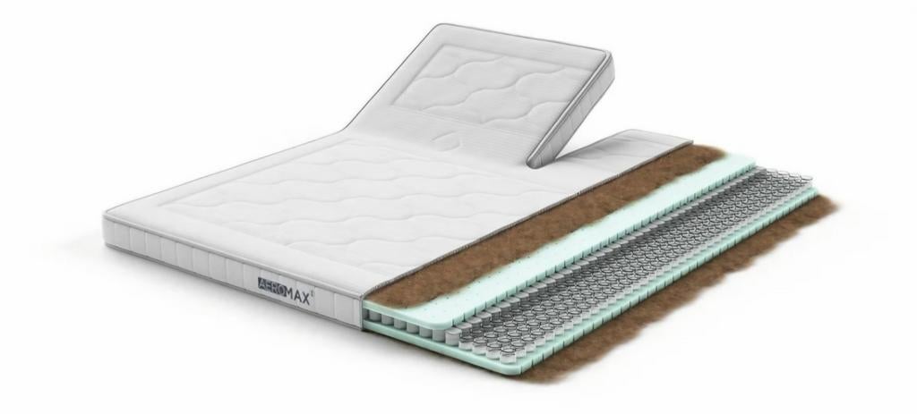 Split topmatras Aeromax Breeze II 200x210, Ophalen, Nieuw, Tweepersoons