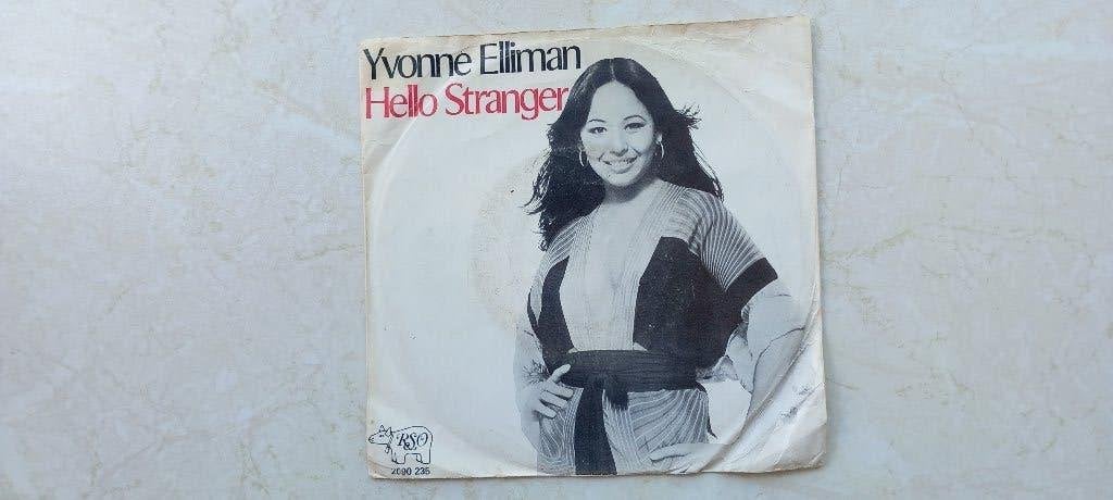 YVONNE ELLIMAN  /  hello stranger   1977, Ophalen of Verzenden, Zo goed als nieuw, Pop, Single