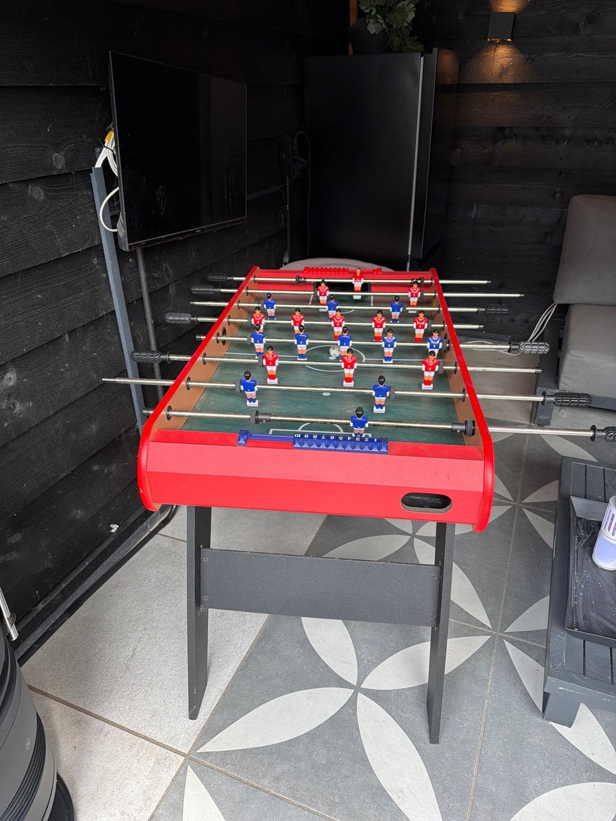 Tafelvoetbaltafel - Zo goed als nieuw b93 l122 h78, Ophalen, Zo goed als nieuw