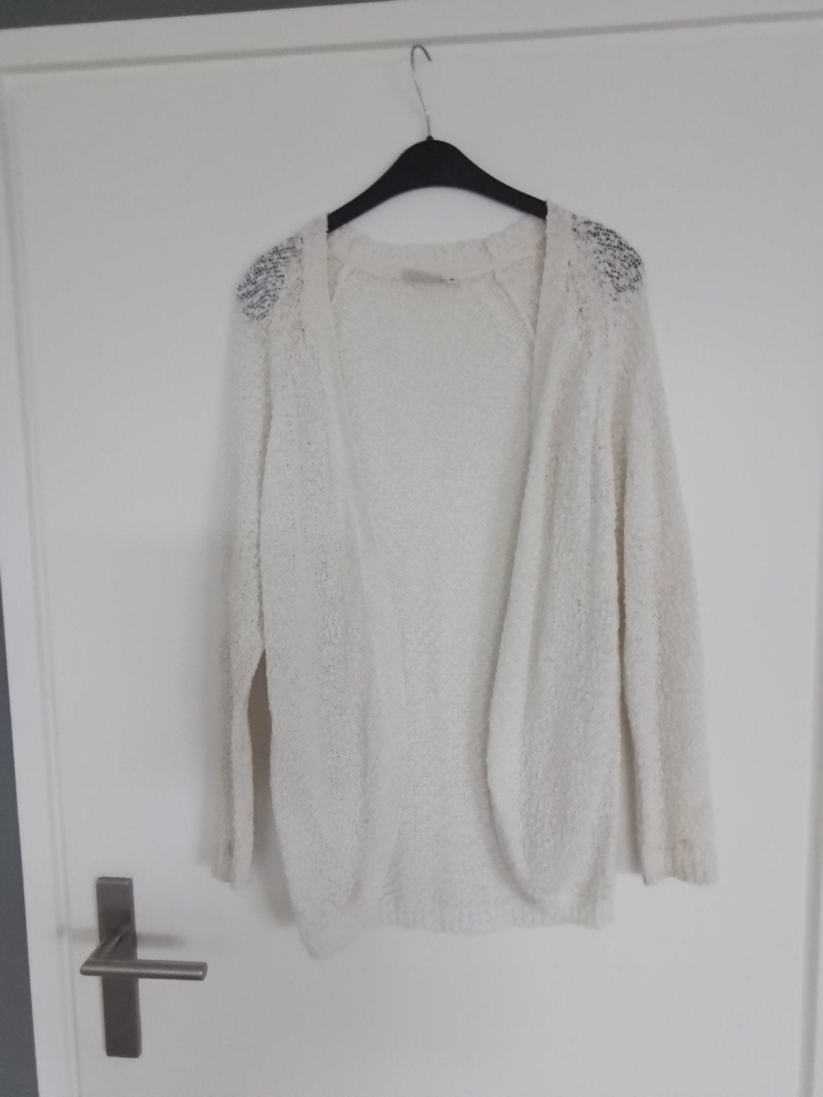 cremekleurig vest City Life mt M, Maat 38/40 (M), City Life, Beige, Ophalen of Verzenden