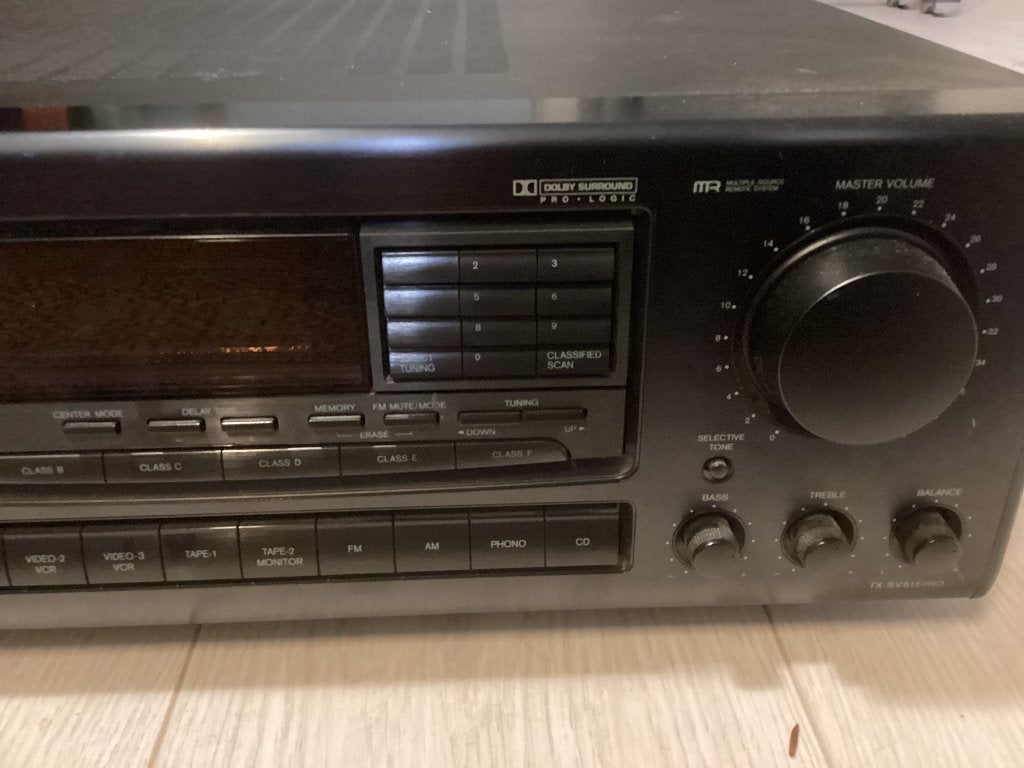 ONKYO tuner versterker TX-SV515PRO, Ophalen, Gebruikt, 120 watt of meer, Stereo