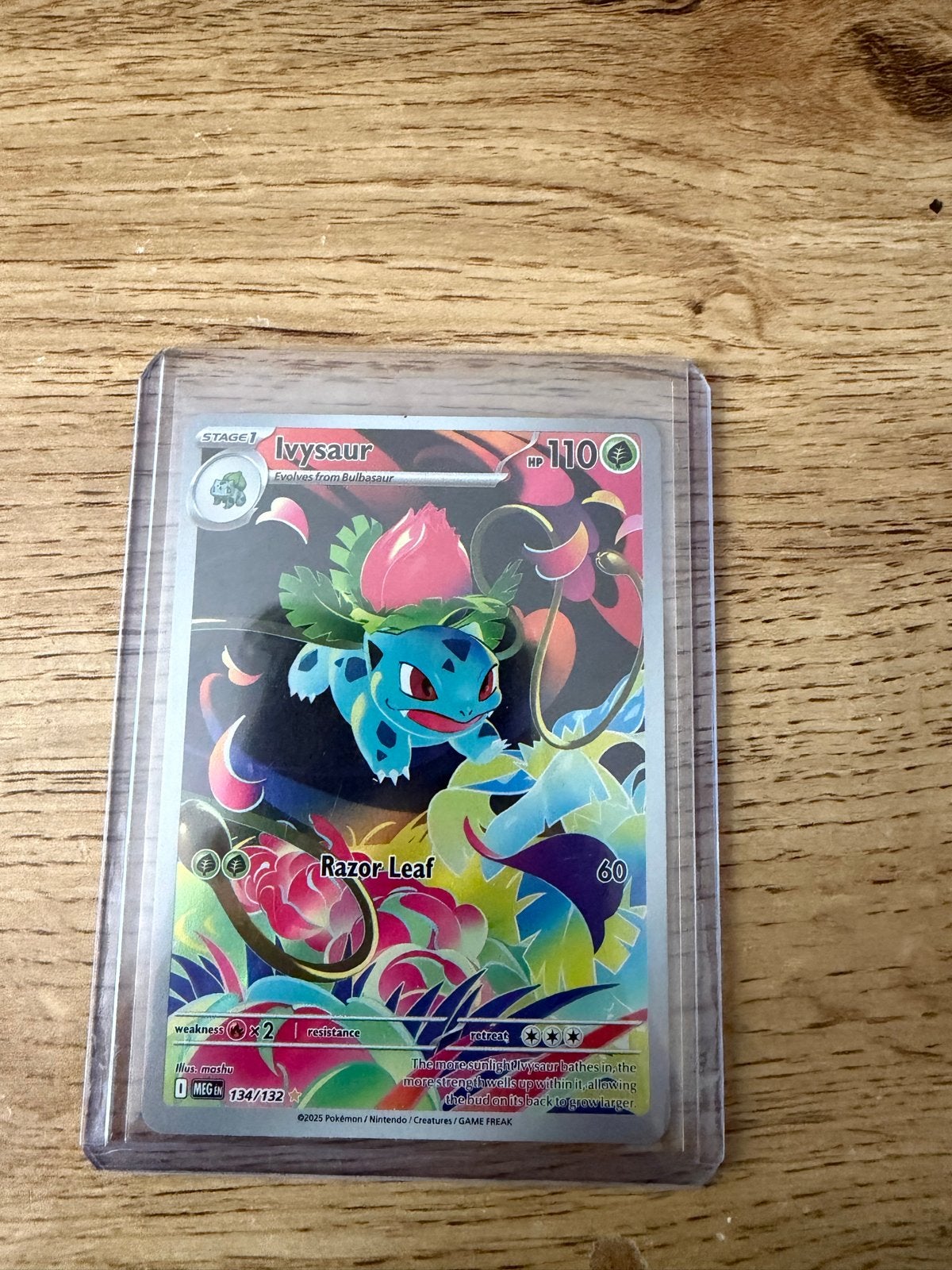 Mega Darkrai EX en Ivysaur Pokémon kaarten, Ophalen of Verzenden, Zo goed als nieuw, Meerdere kaarten
