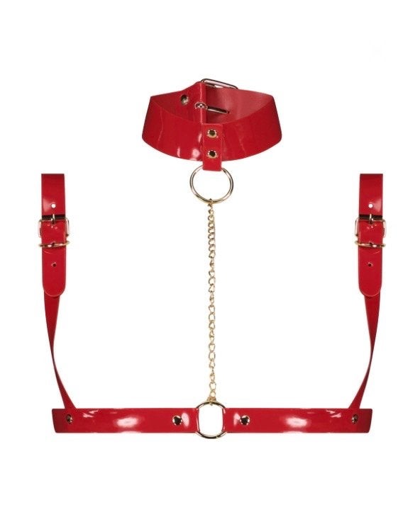 Hunkemöller Rood Harnas L/XL, Verzenden, Rood, Overige typen