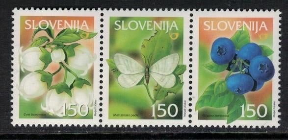 C521 Slovenie 404/06 postfrus Vruchten, Verzenden, Postfris, Dier of Natuur