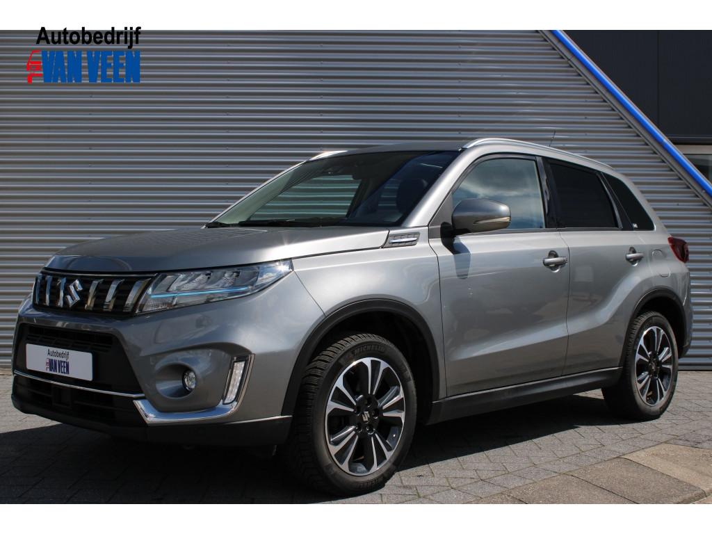 Suzuki Vitara 1.5 Hybrid Style Automaat | Panoramdak | Half, Auto's, Suzuki, Automaat, Gebruikt, Zwart, 4 cilinders