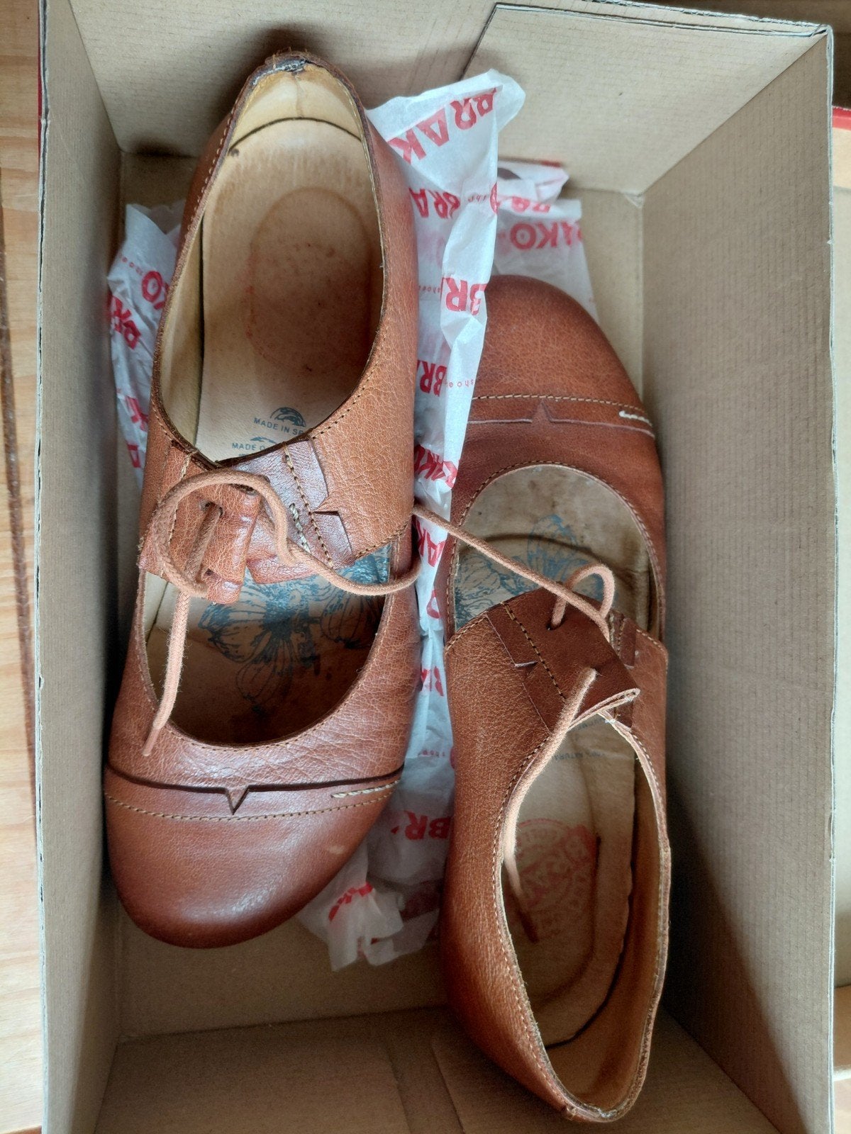 Brako Anatomic Leren Schoenen Maat 37, Ophalen of Verzenden, Gedragen, Bruin