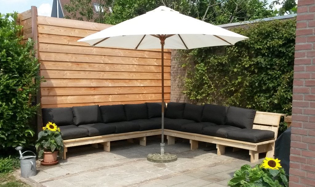 Lounge set kussens voor buiten. Als nieuw!!, Tuin en Terras, Tuinmeubel-accessoires, Ophalen, Zo goed als nieuw