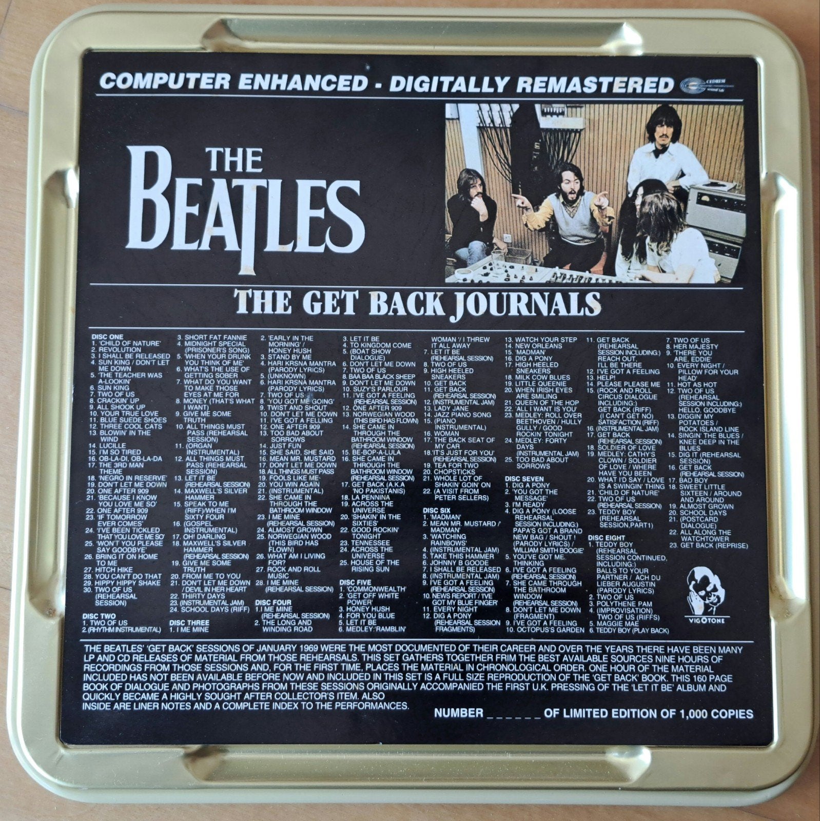 The Beatles - The Get Back Journals (Limited Edition 4x 2CD), Boxset, Pop, Ophalen of Verzenden, Zo goed als nieuw