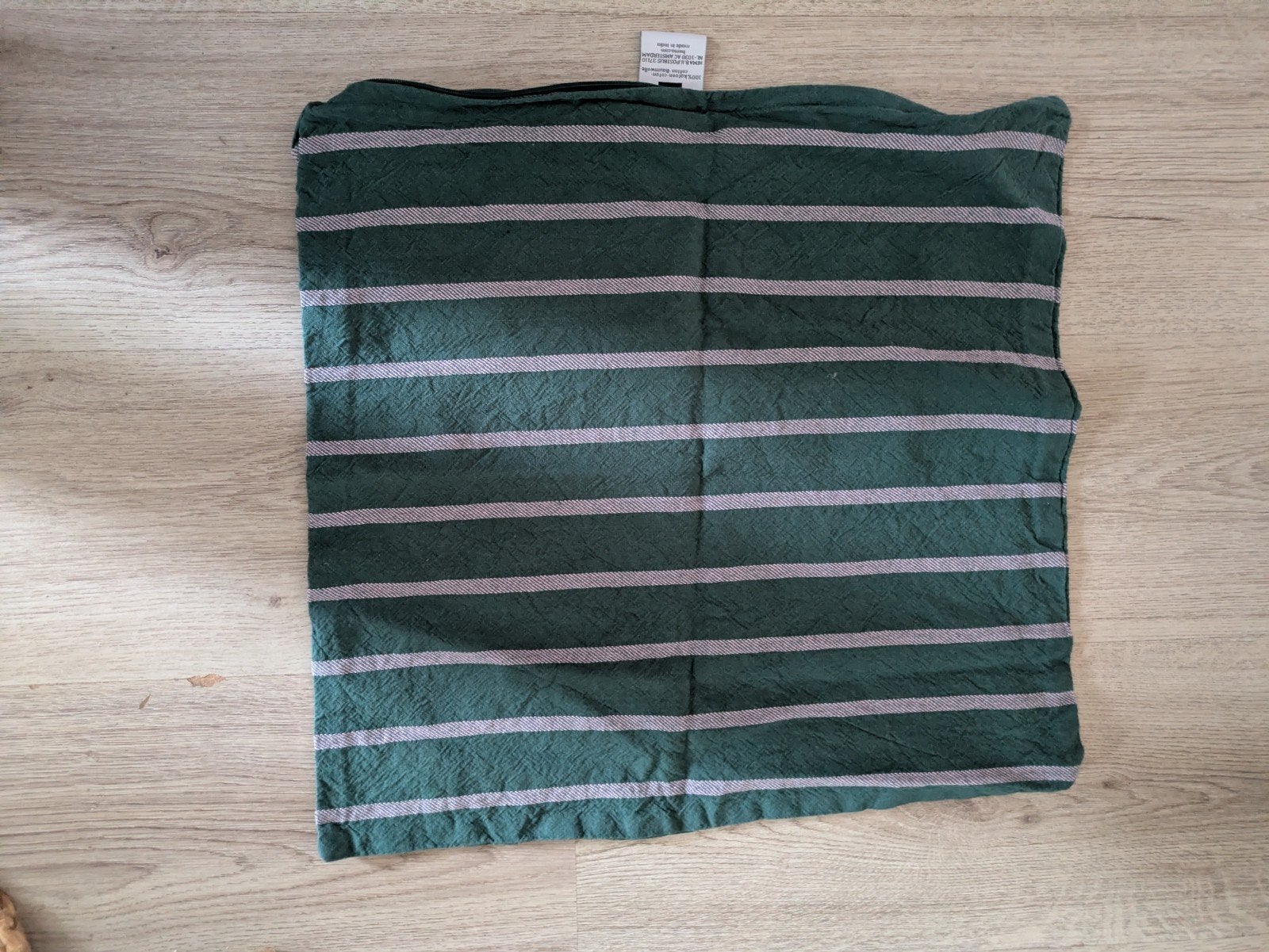 Drie gestreepte kussenhoessen van de Hema., Ophalen of Verzenden