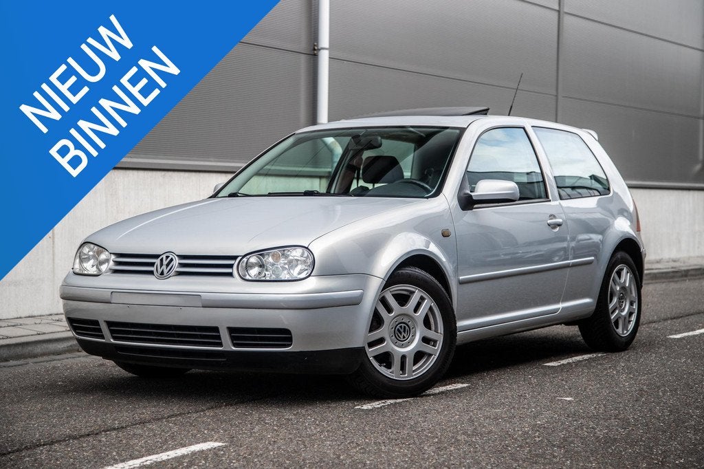 Volkswagen Golf 2.3 V5 Highline | 92.000KM | 1e Lak | Schuif, Gebruikt, Zwart, 150 pk, Leder