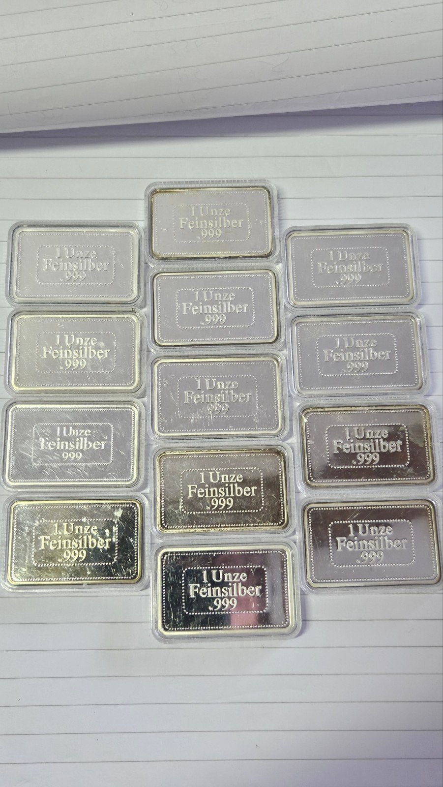 13 x 1 ounce 999 zilver, Ophalen of Verzenden, Zilver