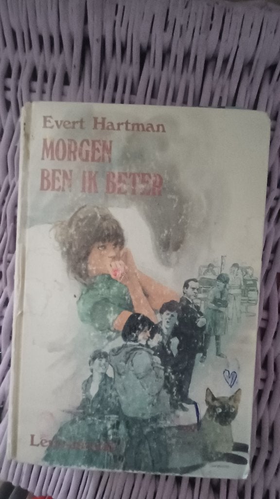 Evert Hartman - Morgen ben ik beter | Hardcover Jeugdboek, Boeken, Ophalen of Verzenden, Gelezen