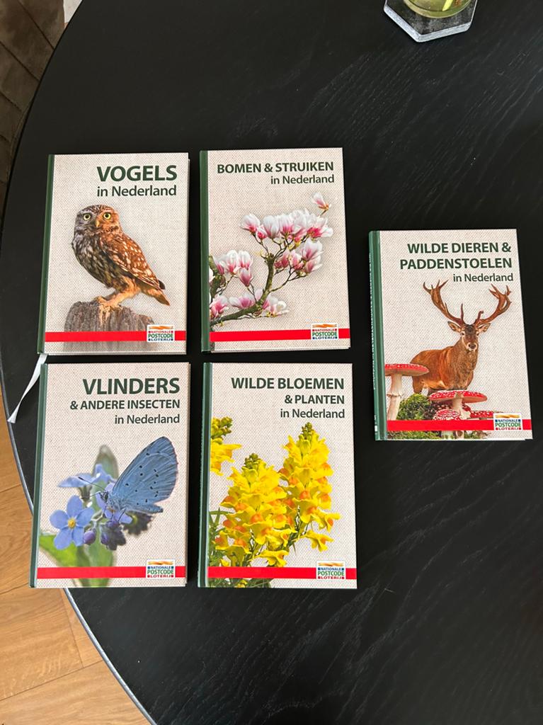 Natuur in Nederland - postcode loterij boekenreeks (5 delen), Boeken, Ophalen of Verzenden, Zo goed als nieuw, Natuur algemeen