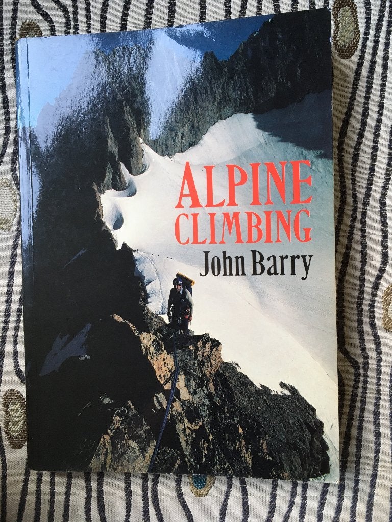 Alpine Climbing John Barry, Ophalen of Verzenden, Gelezen, Overige sporten