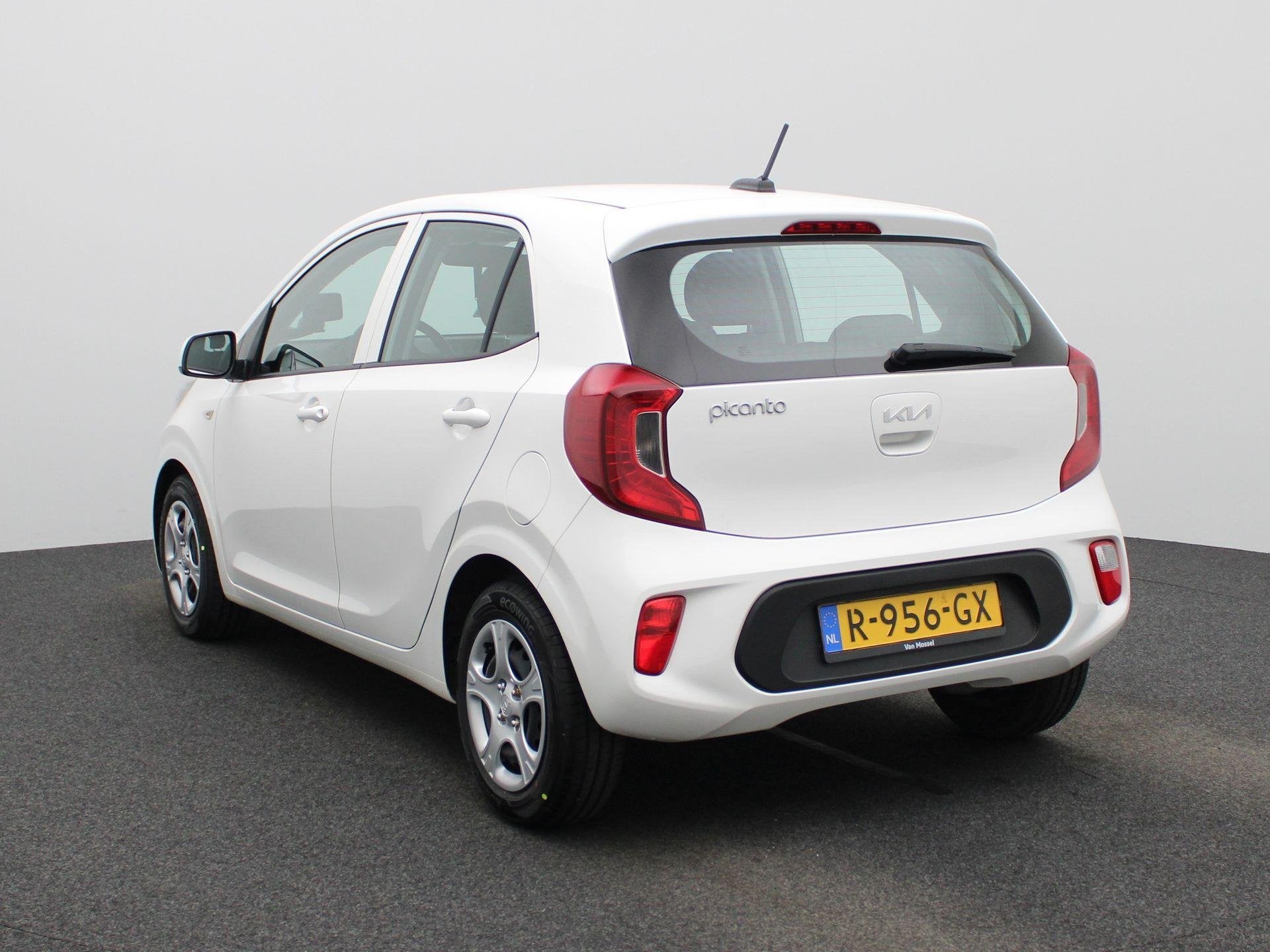Kia Picanto 1.0 DPi ComfortLine | Automaat | Airco | Cruise, Auto's, Kia, Gebruikt, Euro 6, 4 stoelen, Wit