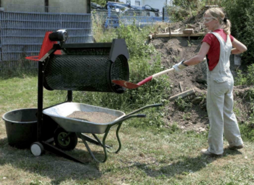 Scheppach rolzeef rs 400, maaswijdte 20 10mm, 230v, Tuin en Terras, Ophalen of Verzenden, Nieuw, Overige soorten