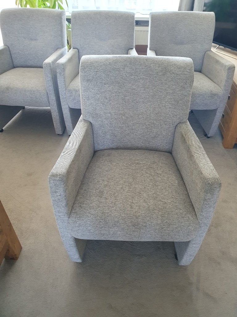 Eetkamerstoelen (Set van 4 stoelen), Huis en Inrichting, Stoelen, Ophalen, Gebruikt, Comfortabele stoelen, Vier