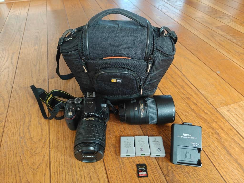 Nikon D5300 DSLR Kit met 2 lenzen en accessoires, Ophalen of Verzenden, Gebruikt, Spiegelreflex, Nikon