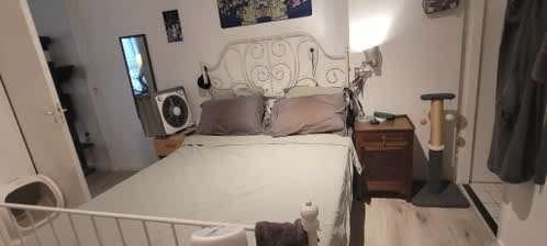 matras en bedframe, Huis en Inrichting, Ophalen, Gebruikt, Tweepersoons, 140 cm