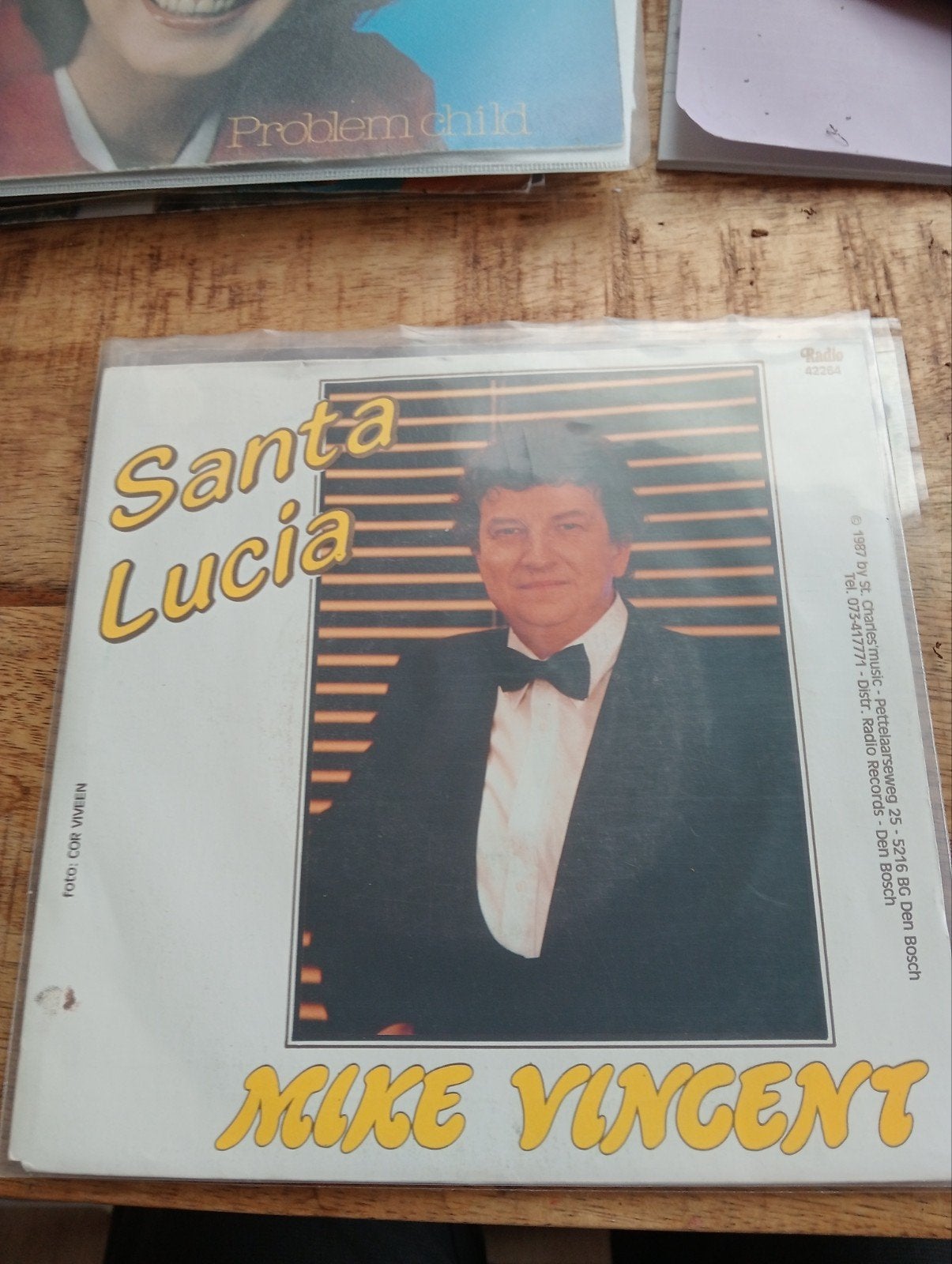 Mike Vincent - Santa lucia, Cd's en Dvd's, Ophalen of Verzenden, Zo goed als nieuw, Overige formaten, Levenslied of Smartlap