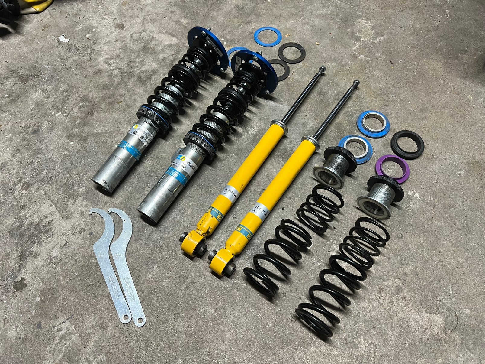 Bilstein ultralow schroefset met camberplates VAG GTI R S3, Ophalen, Nieuw, Audi