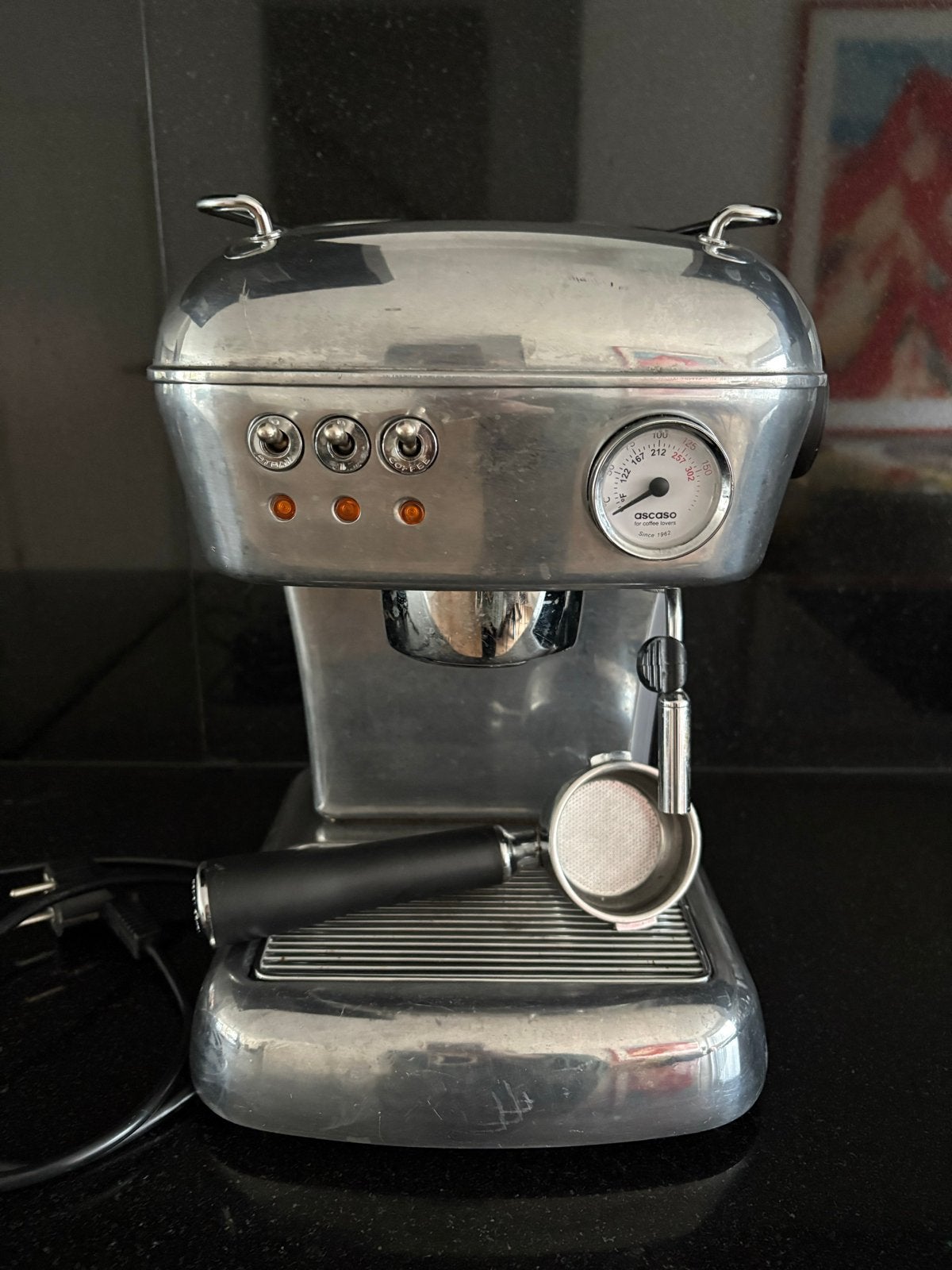 Ascaso Espressomachine, Ophalen, Afneembaar waterreservoir, Gebruikt, Espresso apparaat