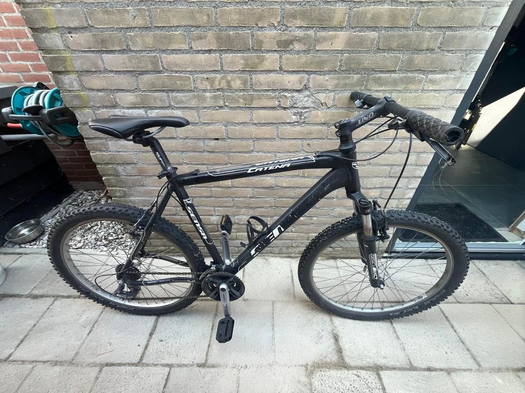 Sensa Catena Mountainbike - Zwart, Gebruikt, Gebruikt, Hardtail, 53 tot 57 cm, Ophalen