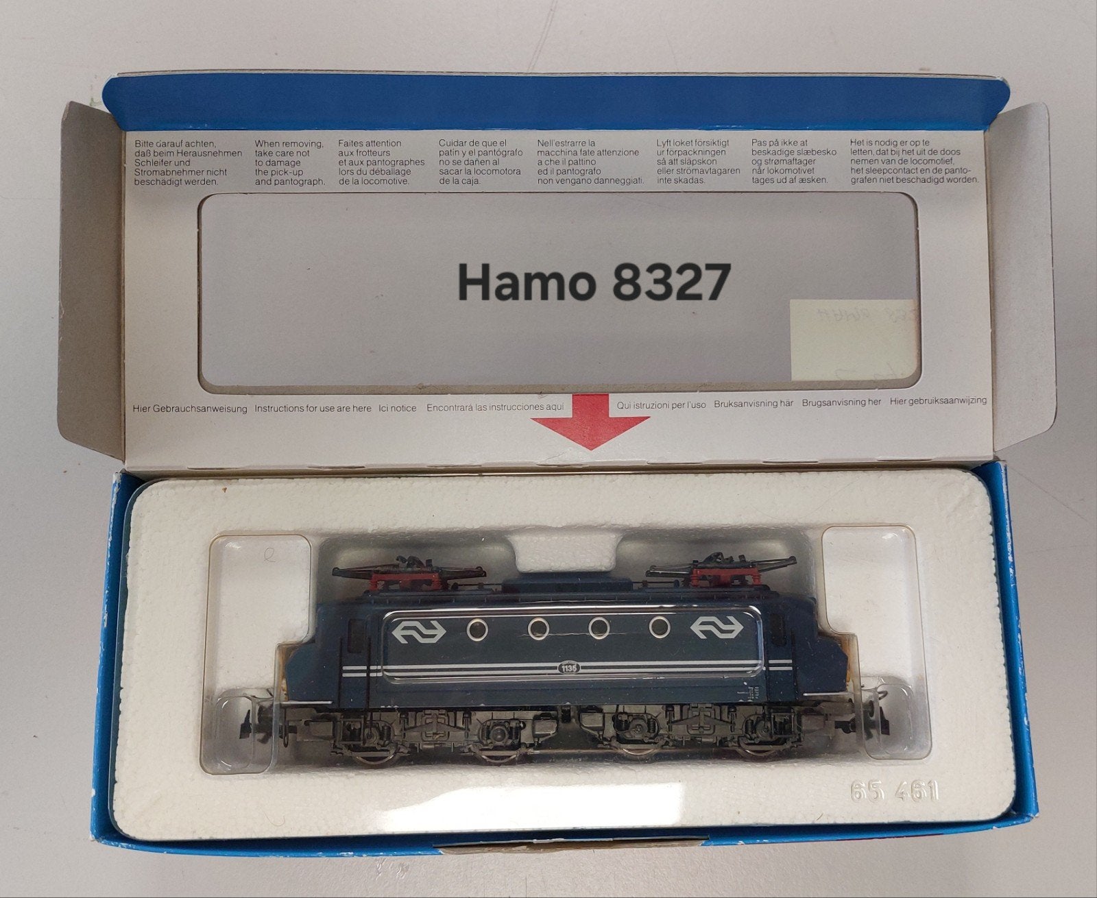 märklin Hamo 8327, NS, 1135, H0, analoog, gelijkstroom, Overige merken, Analoog, Ophalen of Verzenden, Zo goed als nieuw