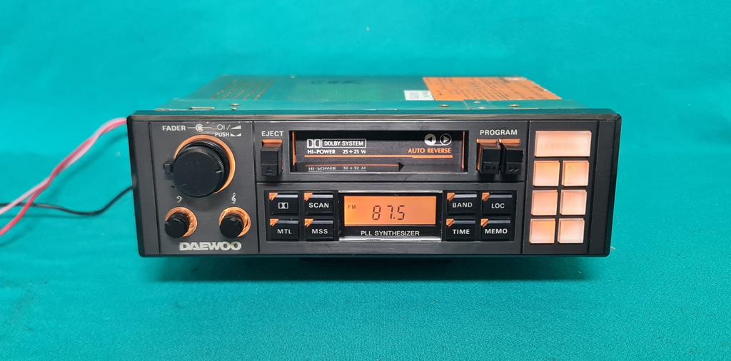 Daewoo dw-927 casssette receiver, Ophalen of Verzenden, Zo goed als nieuw