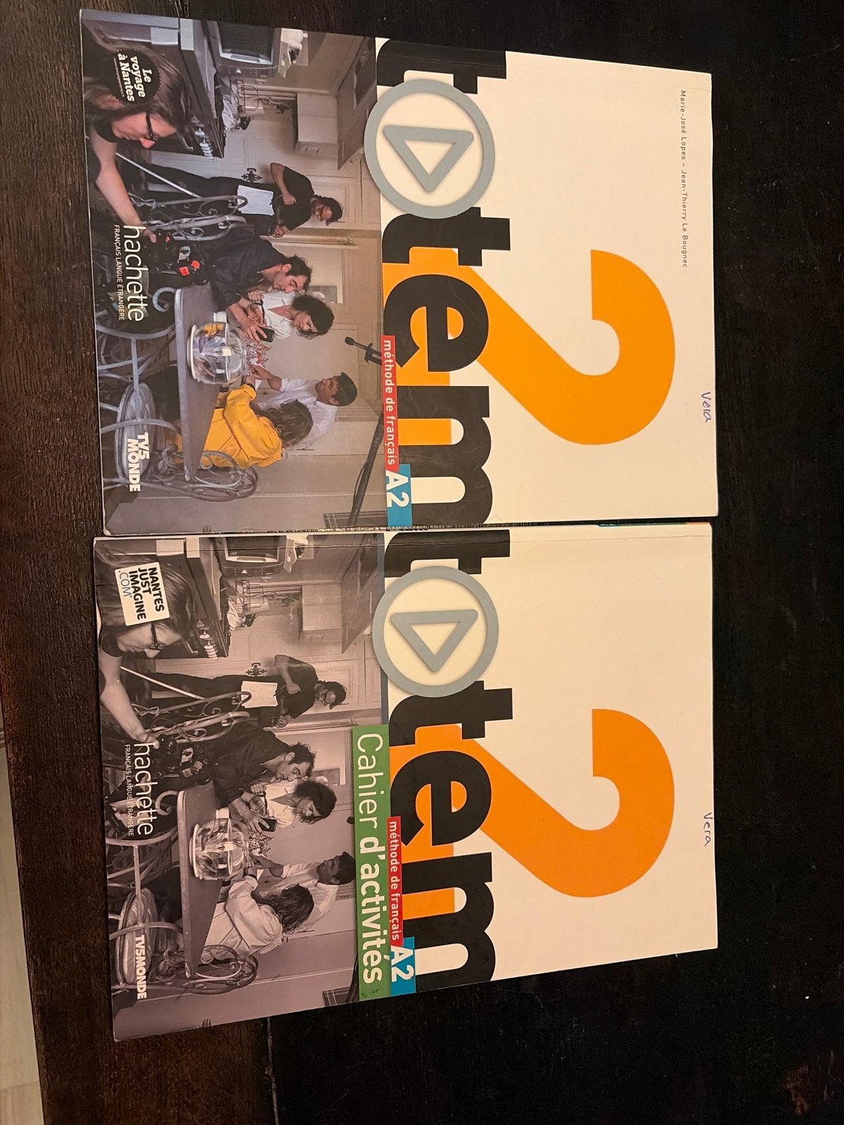 Totem 2: Methode Frans A2 - Leerboek & Werkboek, Ophalen of Verzenden, Zo goed als nieuw, Non-fictie
