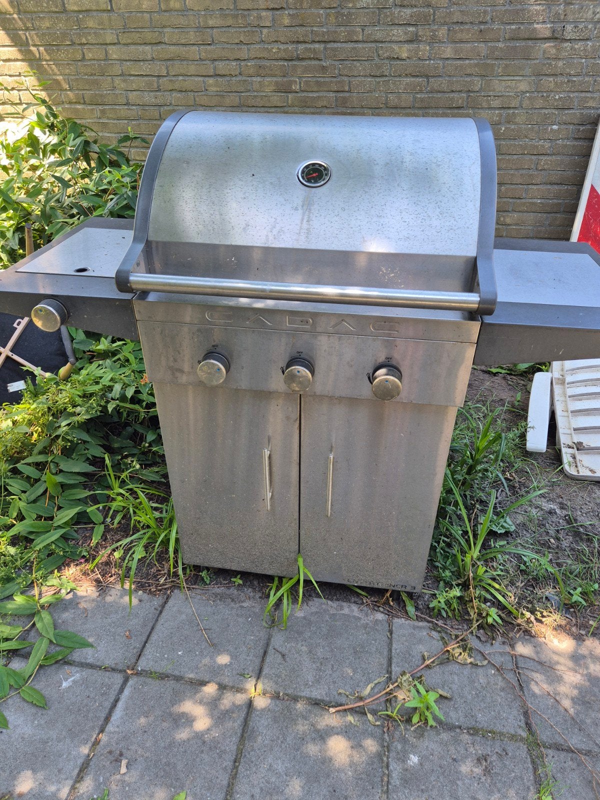 Cadac gasbarbecue met zijbrander, Ophalen of Verzenden, Gebruikt, Cadac