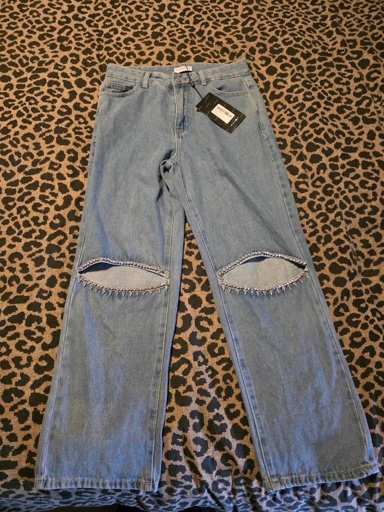 Loavies Broek Maat 36 Nieuw met prijskaartje, Blauw, Nieuw, Ophalen of Verzenden, Loavies