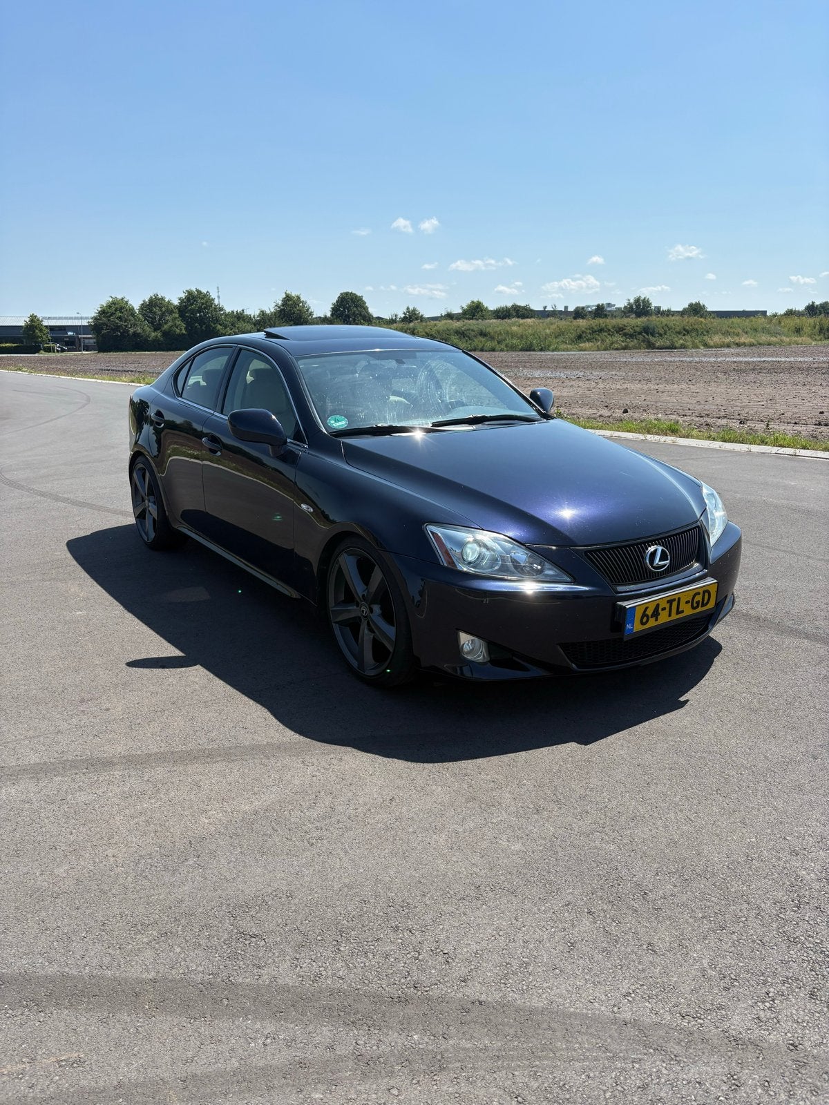 Lexus IS 250 2.5 AUT 2006 Blauw, Auto's, Lexus, Achterwielaandrijving, 1535 kg, Blauw, 6 cilinders