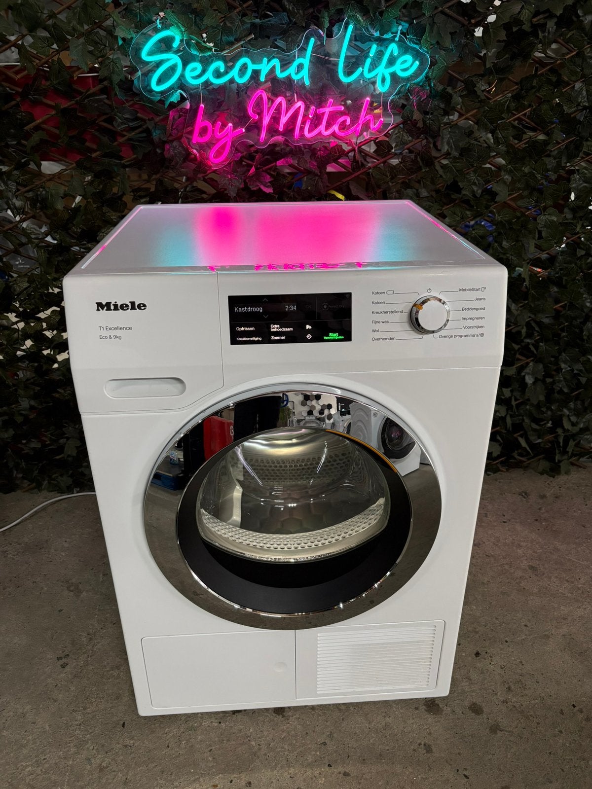 Miele T1 9kg WiFi Excellence Warmtepompdroger, Ophalen, Overige typen, 8 tot 10 kg, 85 tot 90 cm